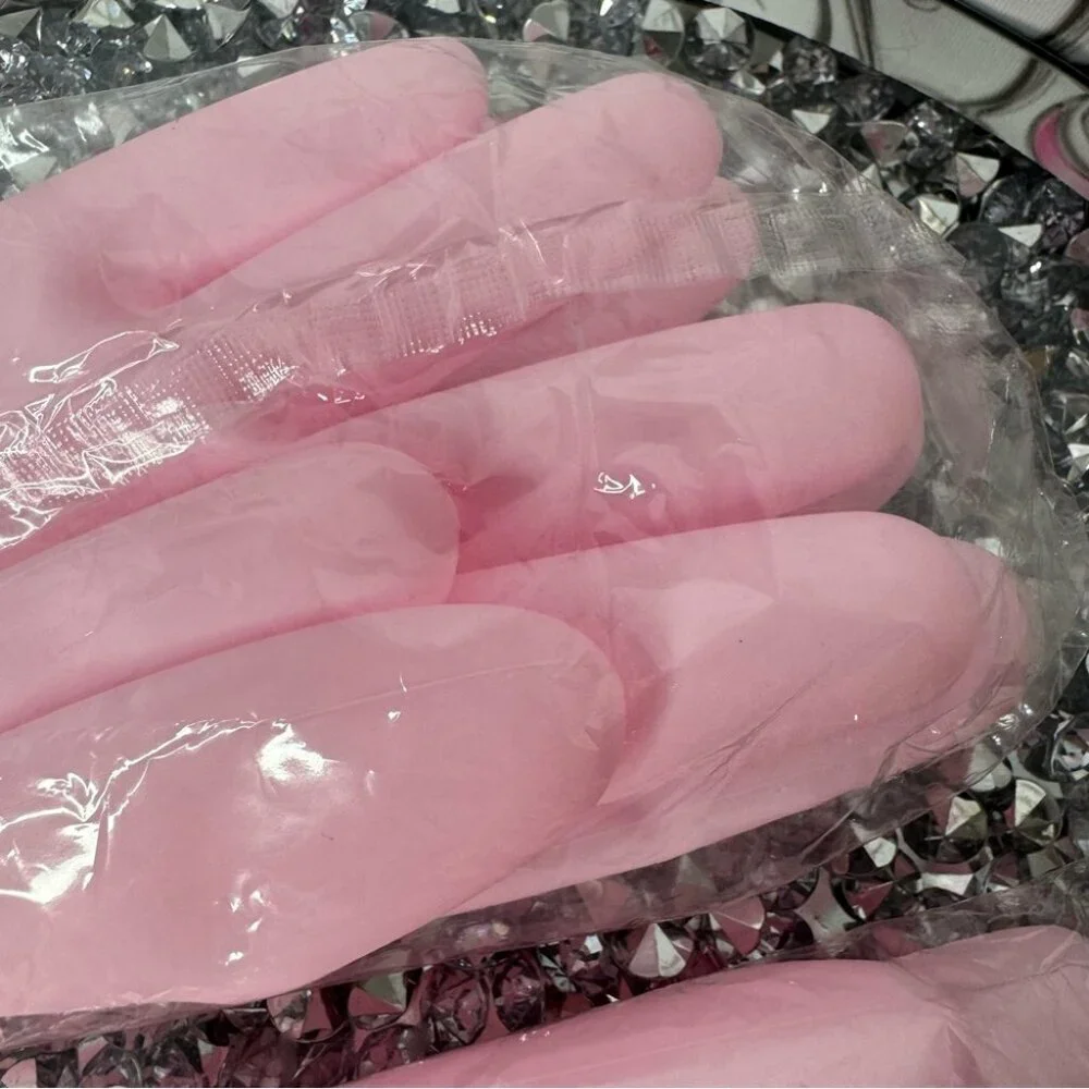 Silicone gloves moisturizing winter cracking skin sleep luxury skincare mittens